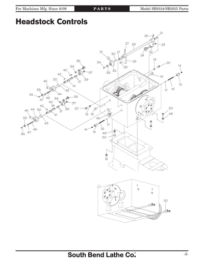 Part Diagram for SB1015