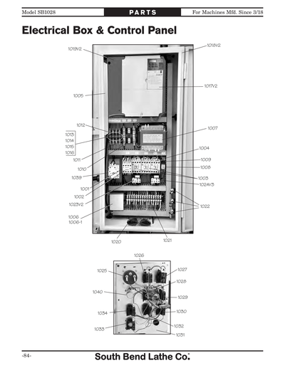 Part Diagram for SB1028