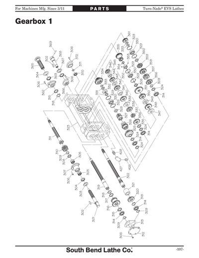 Part Diagram for SB1045PF