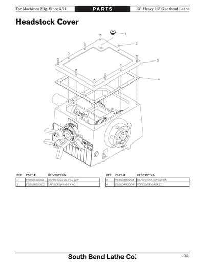 Part Diagram for SB1050
