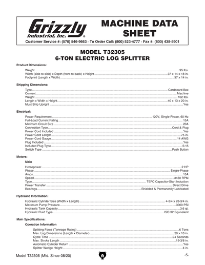 Part Diagram for T32305