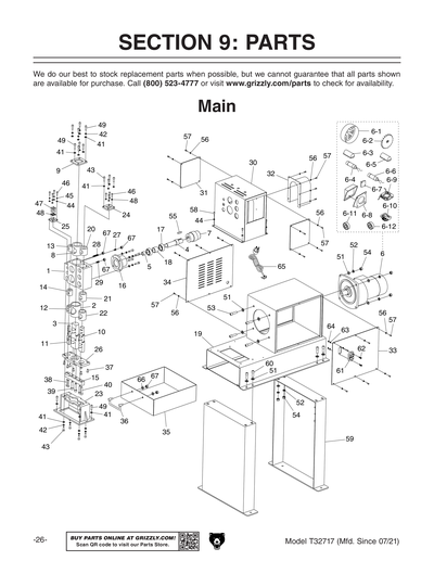 Part Diagram for T32717
