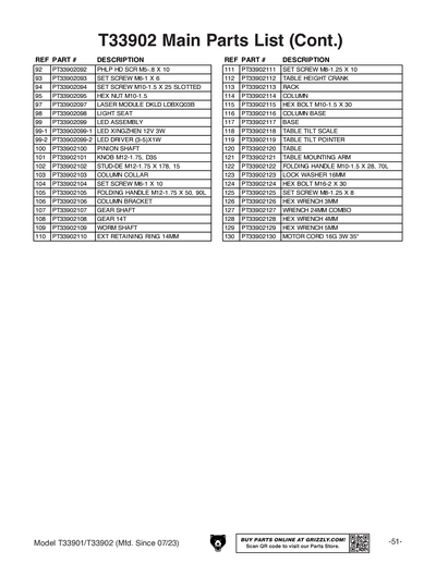 Part Diagram for T33901