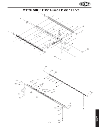 Part Diagram for W1720