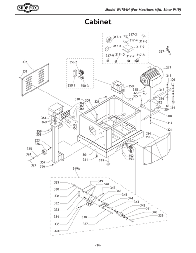 Part Diagram for W1754H