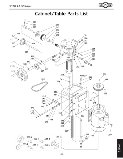 Part Diagram for W1763
