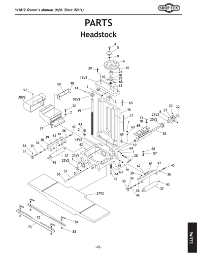 Part Diagram for W1812