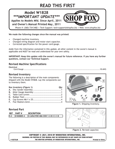 Part Diagram for W1828