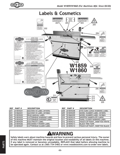 Part Diagram for W1859