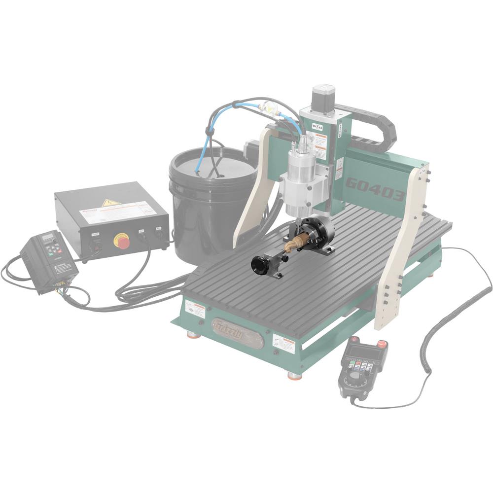 机 Grizzly T34439 - 4th Axis for G0403 - Grizzly Industrial, Inc.