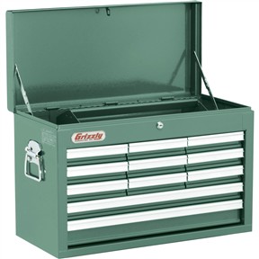 Grizzly H0838 - 6-Drawer Top Tool Chest with Ball Bearing Slides