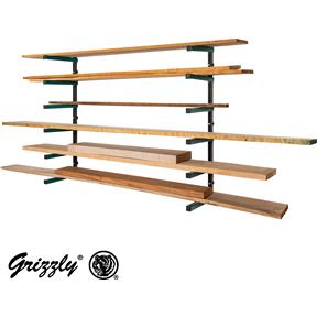 Grizzly T27630 - Lumber Rack 6-Shelf System - Grizzly Industrial, Inc.