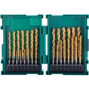 Grizzly PRO T34202 - 29-PC M2 HSS TiN-Coated Quick Release Hex