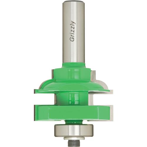 Image for Grizzly C1394 - Carbide Tipped Quarter Bead Stile & Rail Set, 1/2" Shank