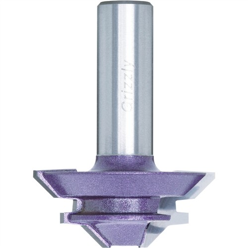 Image for Grizzly C1712Z - Super-Duty Corner Lock Miter Bit, 1/2" Shank