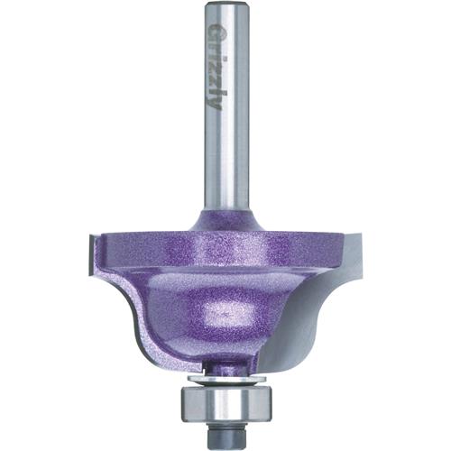 Image for Grizzly C1745Z - 3/4" Anti-Kickback Roman Ogee Bit, 1/4" Shank