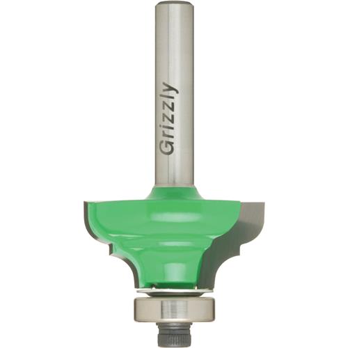 Image for Grizzly C1752 - 1/2" Classical Bit w/ Bearing Guide, 1/4" Shank