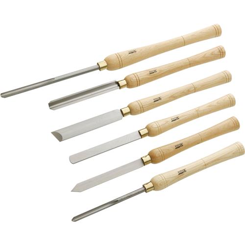 Image for Steelex Plus D2304 - Deluxe HSS Lathe Chisel Set, 6-Pc.