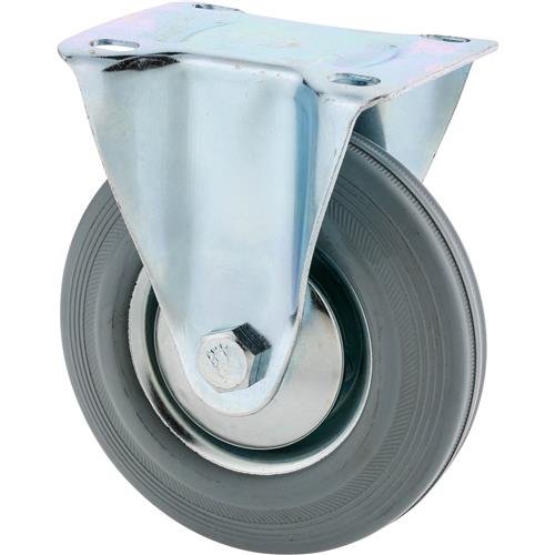 Image for Steelex D2584 - 5" Gray Industrial Fixed Caster