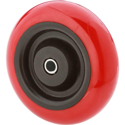Image for Steelex D2652 - 4" Red Polyurethane Wheels