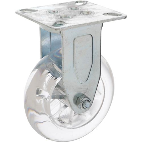Image for Shop Fox D4537 - 3" Non-Marring Fixed Caster, Plate Mount