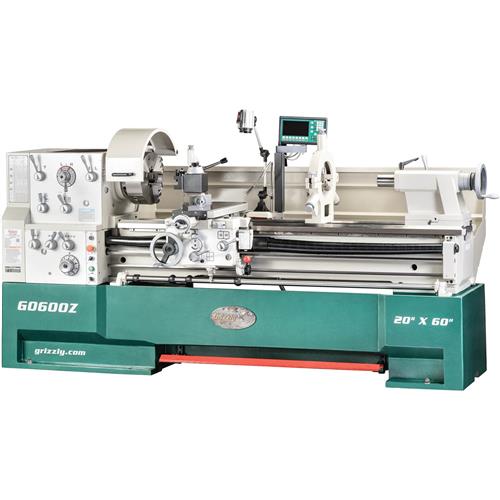 Image for Grizzly G0600Z - 20" x 60" 3-Phase Big Bore Metal Lathe