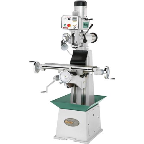Image for Grizzly G0695 - 8" x 30" 1-1/2 HP Variable-Speed Knee Mill w/ Ram Head