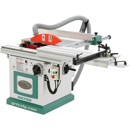 Image for Grizzly G0700 - 10" Sliding Table Saw with Scoring Blade Arbor