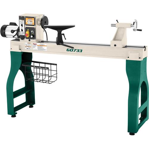 Image for Grizzly G0733 - 18" x 47" Heavy-Duty Wood Lathe