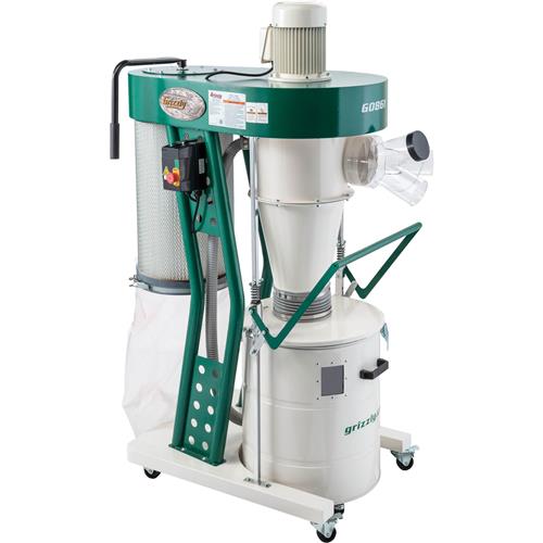 Image for Grizzly G0861 - 2 HP Portable Cyclone Dust Collector