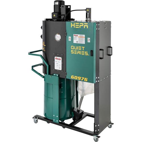 Image for Growl-Tech G0976 - 2 HP Two-Stage Quiet Series Cyclone Dust Collector