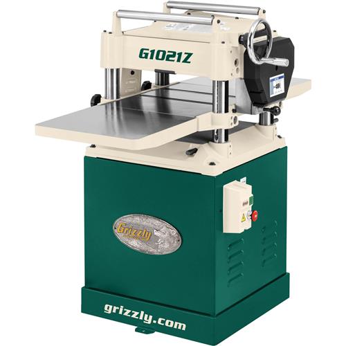 Image for Grizzly G1021Z - 15" 3 HP Planer with Cabinet Stand