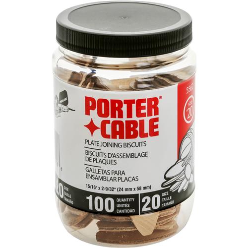 Image for Porter-Cable G2442 - #20 Biscuits - Bag of 100