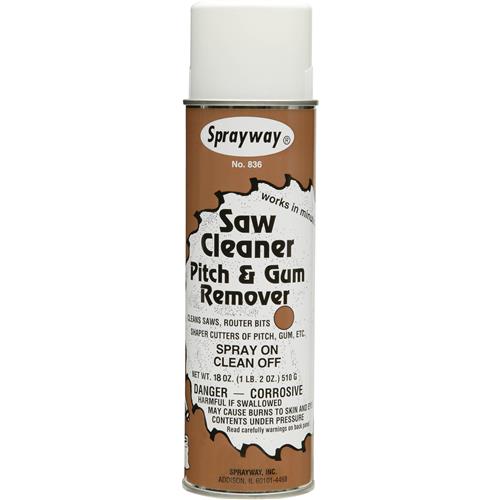 Image for Sprayway G2543 - Saw Cleaner - Pitch & Gum Remover 18 oz