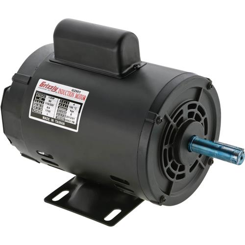 Image for Grizzly G2901 - Motor 1/2 HP Single-Phase 1725 RPM Open 110V/220V
