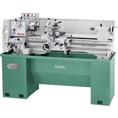 Image for Grizzly G4016 - 13-1/2" x 40" Gear Head Lathe w/ Stand