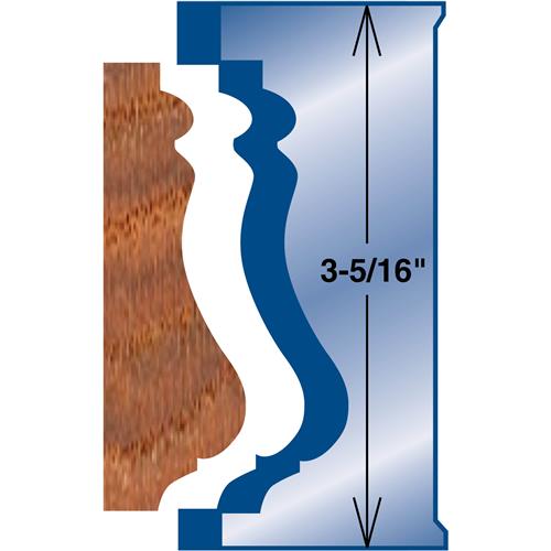 Image for Grizzly G4529 - Moulding Knife - Casing