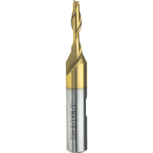 Image for Grizzly G9682 - Two Flute TiN Coated End Mills - 3/16" Dia.