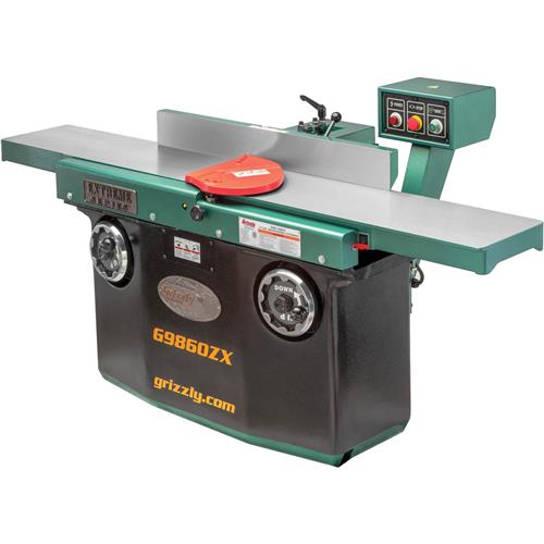 Image for Grizzly G9860ZX - 12" x 80" Z Series Jointer w/ Spiral Cutterhead