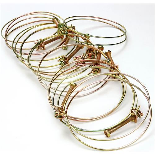 Image for Steelex H5357 - 10 Pack 4" Wire Hose Clamps