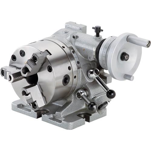 Image for Grizzly H7506 - Horizontal/Vertical Rotary Indexing Table with Chuck