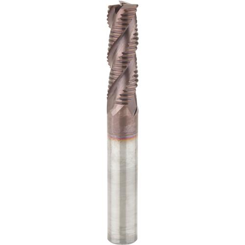 Image for Grizzly H7639 - 1/2" x 4" Super Carbide 3-Flute Roughing End Mill