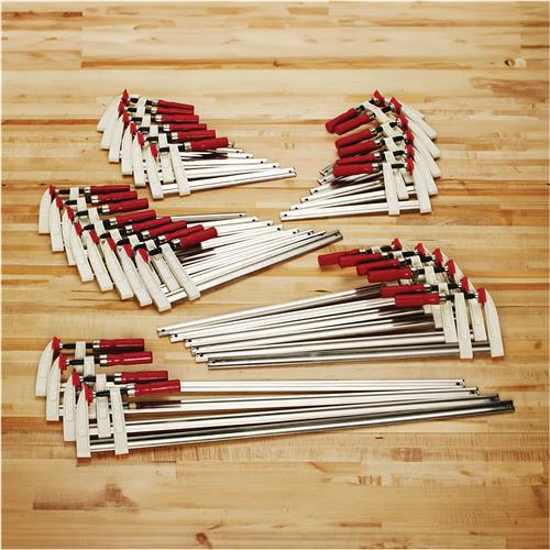 Image for Shop Fox H8444 - 30 Pc. Heavy Duty F-Clamp Kit