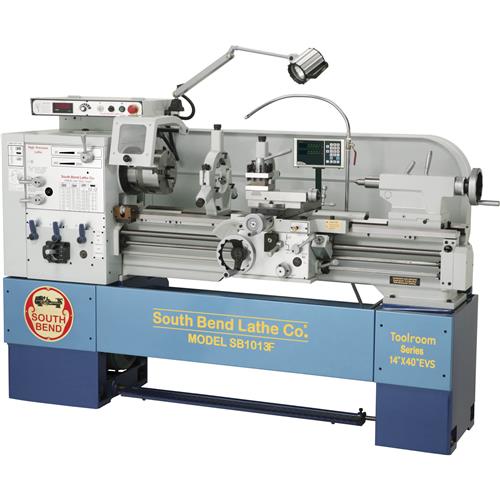 Image for South Bend SB1013F - 14" x 40" 440V Electronic Variable-Speed Toolroom Lathe with Fagor DRO