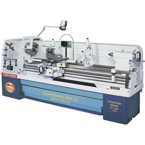 Image for South Bend SB1047PF - 21" x 80" Turn-Nado Gearhead Lathe with DRO