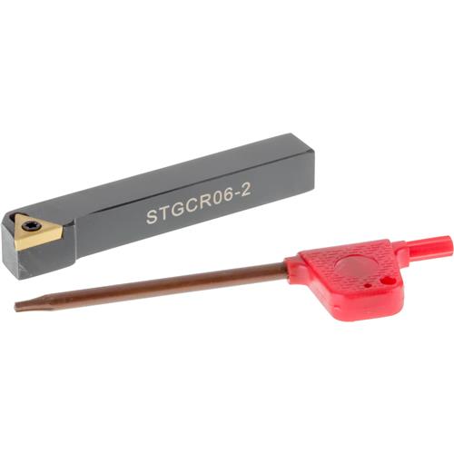 Image for Grizzly T10854 - Turning Toolholder STGCR 3/8" x 2-1/2", 1-Deg. Cutting Angle, RH