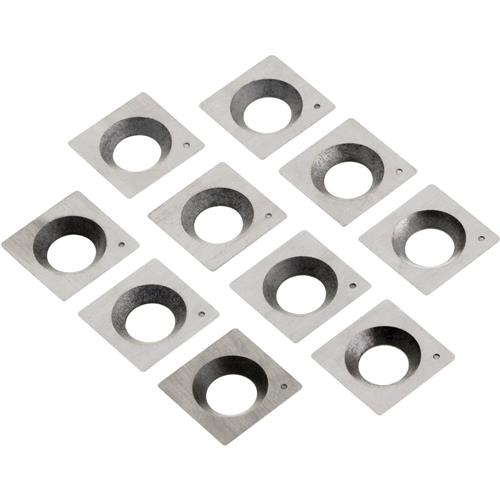 Image for Grizzly T20796 - Replacement Carbide Inserts - 14 x 14 x 2mm, 10 Pack