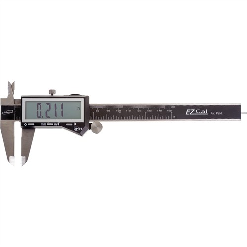 Image for iGaging T23557 - IP54 6" EZ View Digital Caliper in Inches, Millimeters & Fractions