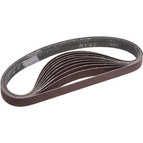 Image for Grizzly T25735 - 1/2" x 18" A/O  Sanding Belt 220 Grit, 10 pk.