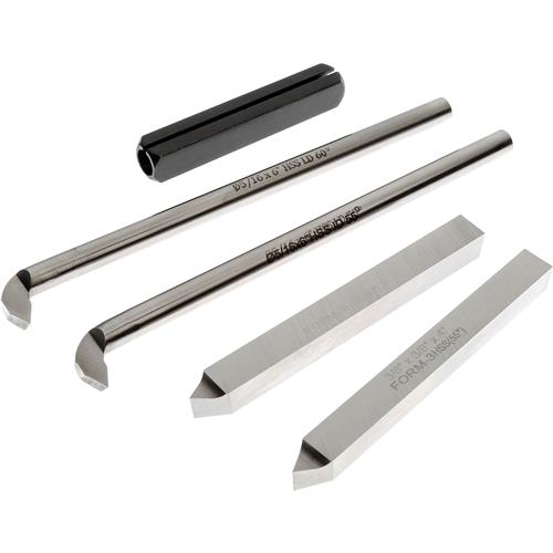 Image for Grizzly T25946 - 3/8" HSS Threading Tool Bit Set - 5 Pc.